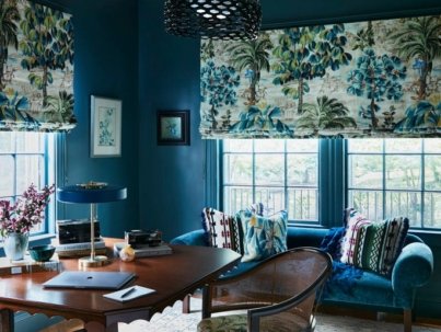 Why Use Color In Your Window Treatments - Bold, Complete The Look, Add Texture/Interest To The Decor & More