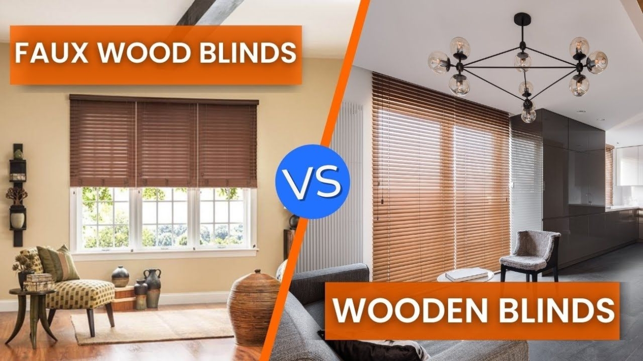 Comparing Wooden Blinds vs Faux Wood Blinds: Which Is Better?