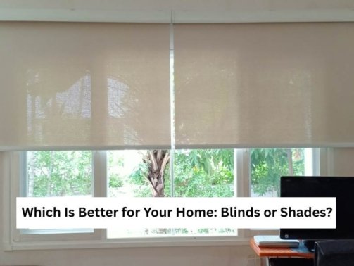 blinds or shades