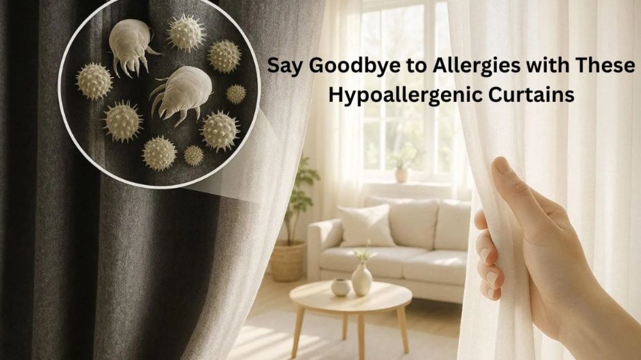 Say Goodbye to Allergies with These Hypoallergenic Curtains