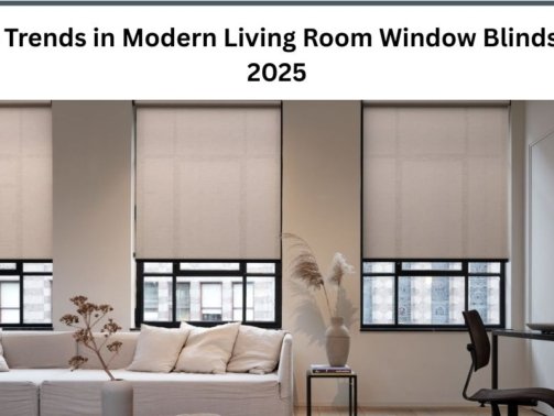 Top Trends in Modern Living Room Window Blinds for 2025